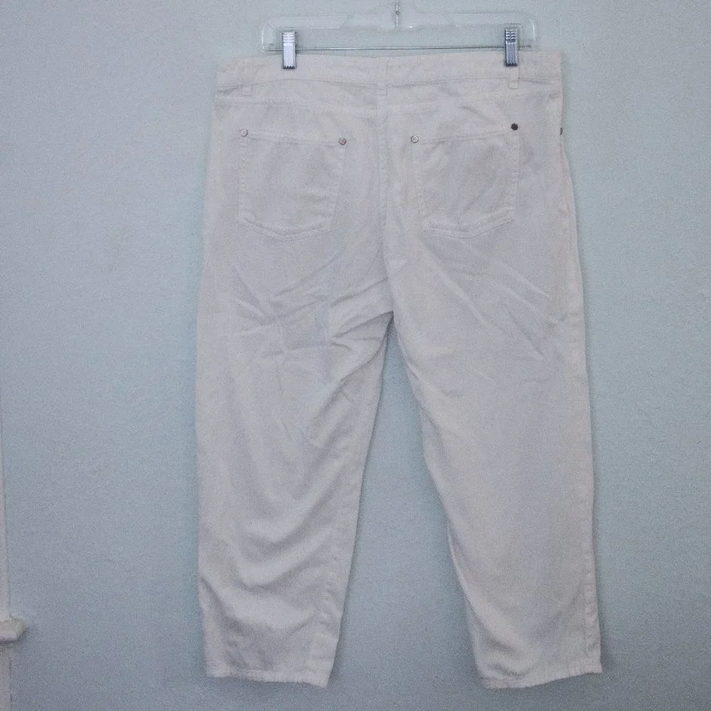 2 PAIR EILEEN FISHER CAPRIS - SIZE: L - Picture 11 of 12